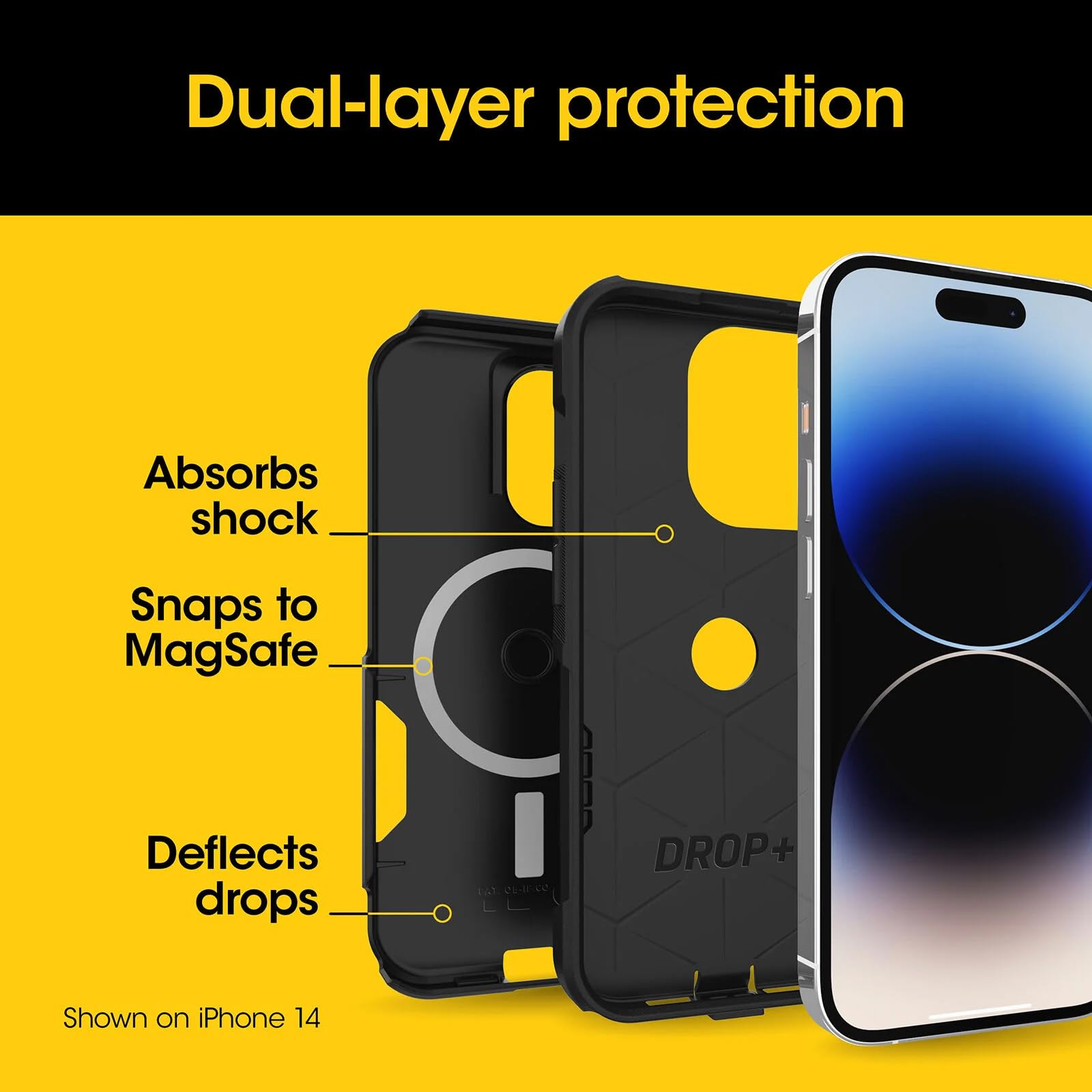 Foto 4 pulgar | Funda Otterbox Commuter Series Magsafe Edition Para Iphone 13-15 - Venta Internacional.