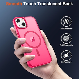Foto 6 | Funda Magnética Supfine Para Iphone 14/13 Con Magsafe Hot Pink - Venta Internacional.