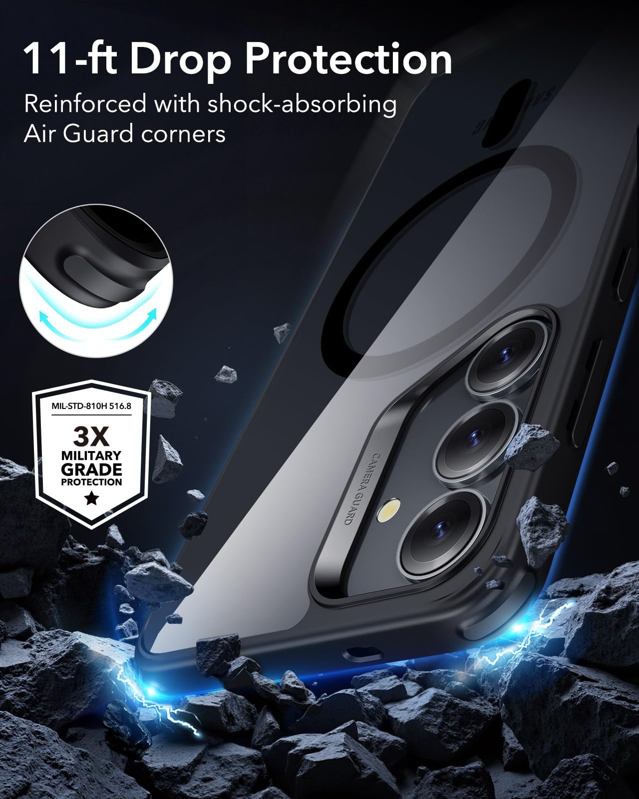 Foto 6 pulgar | Funda De Teléfono Esr Para Samsung Galaxy S25 Plus Con Magsafe Clear - Venta Internacional.