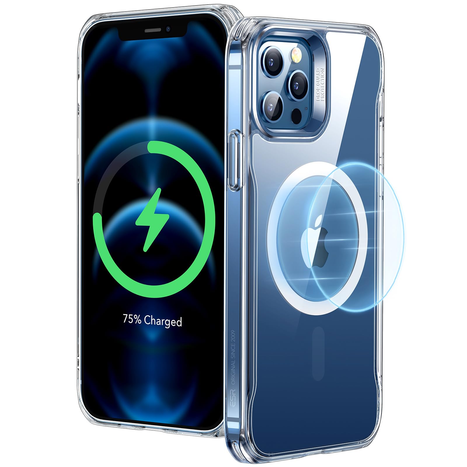 Foto 2 pulgar | Funda De Teléfono Esr Para Iphone 12/iphone 12 Pro Con Magsafe Clear - Venta Internacional.