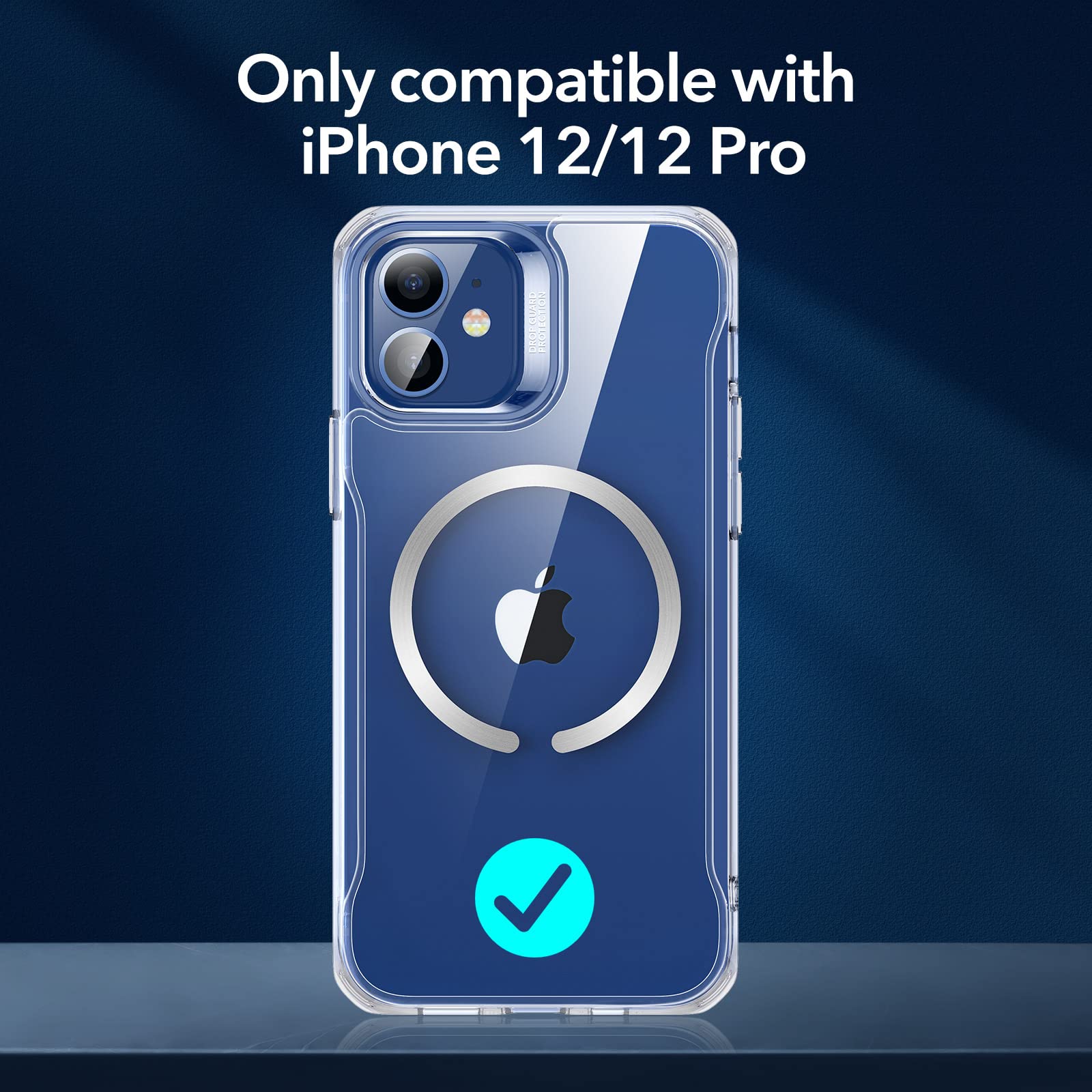Foto 3 pulgar | Funda De Teléfono Esr Para Iphone 12/iphone 12 Pro Con Magsafe Clear - Venta Internacional.