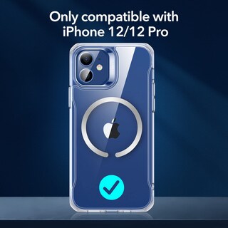 Foto 2 | Funda De Teléfono Esr Para Iphone 12/iphone 12 Pro Con Magsafe Clear - Venta Internacional.