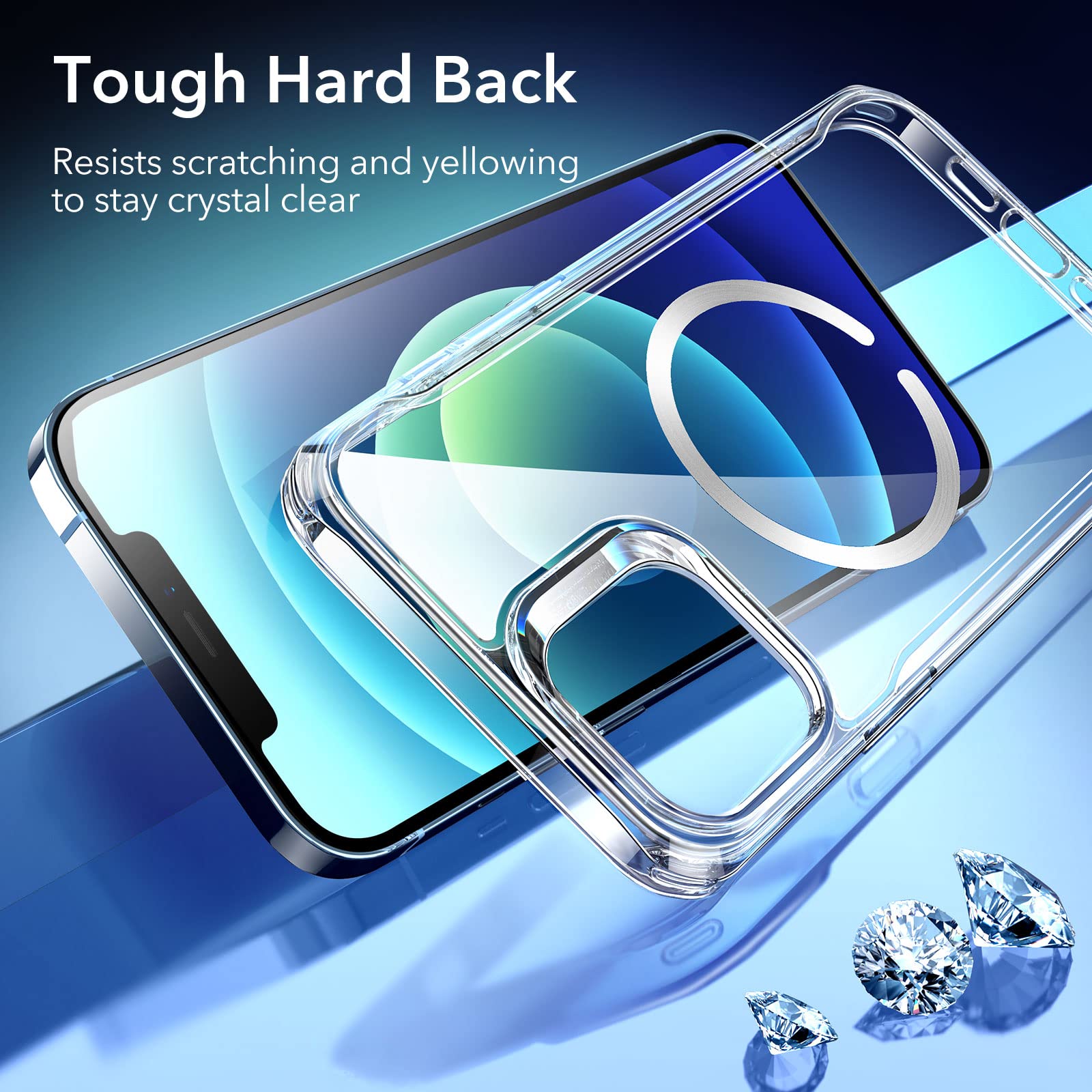 Foto 8 pulgar | Funda De Teléfono Esr Para Iphone 12/iphone 12 Pro Con Magsafe Clear - Venta Internacional.