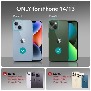 Foto 2 | Funda Esr Para Iphone 14/13 Con Magsafe, Azul Transparente - Venta Internacional.
