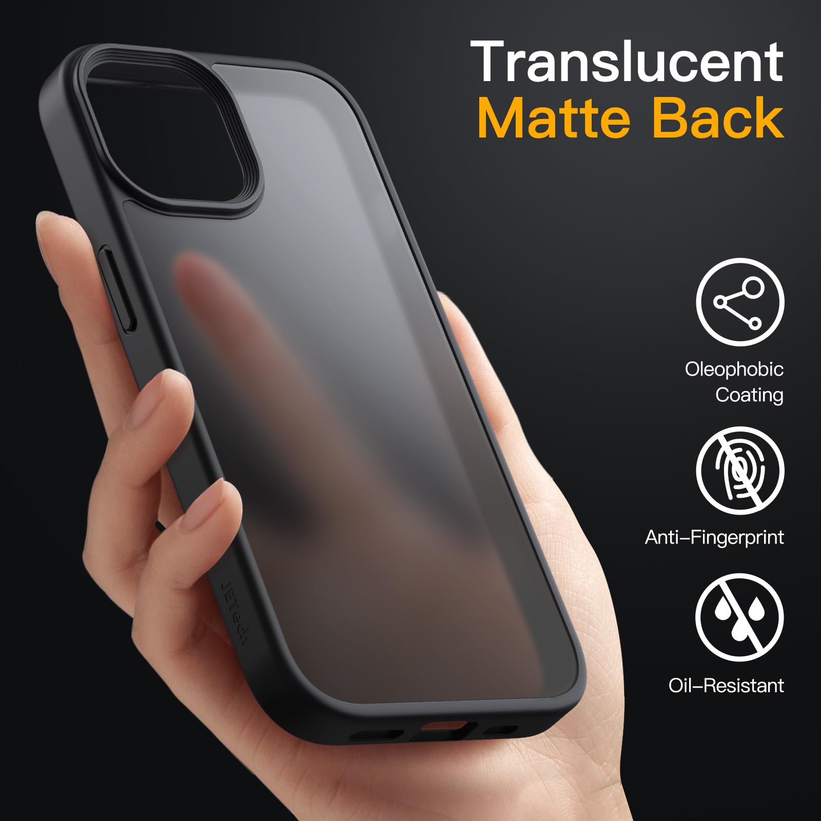 Foto 4 | Funda Jetech Matte Para Iphone 13 De 6,1 Pulgadas Con Protección Contra Caídas - Venta Internacional.