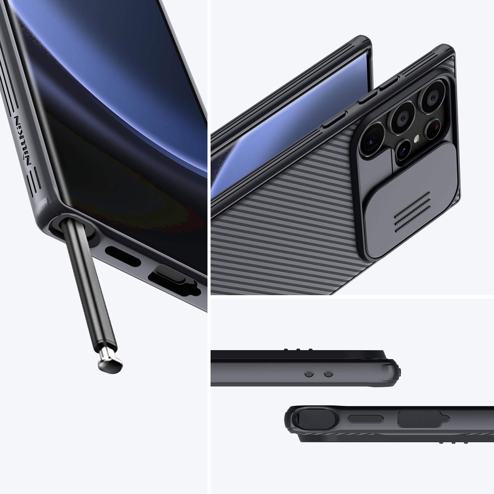 Foto 7 pulgar | Funda De Teléfono Nillkin Camshield Pro Para Samsung Galaxy S24 Ultra - Venta Internacional.
