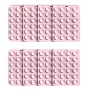 Foto 2 | Funda Ventosa De Silicona Soporte Para Celular 8 Pzs Belug Rosa