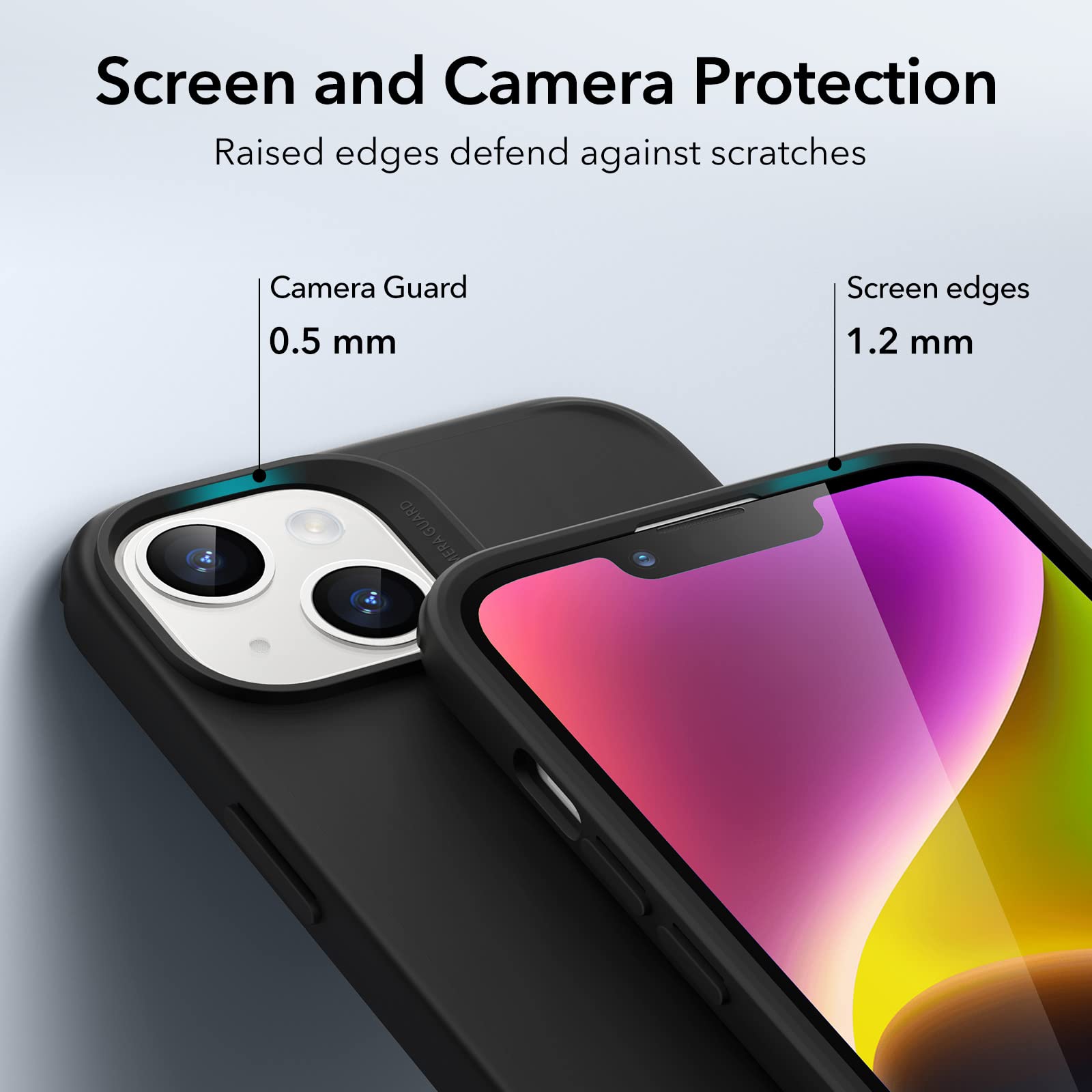 Foto 8 pulgar | Funda Esr Para Iphone 14/13 Con Magsafe, Negra A Prueba De Golpes - Venta Internacional.