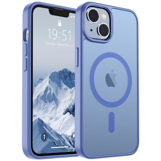 Foto 1 | Funda Magnética Supfine Para Iphone 14/13 Con Magsafe, Azul Y Morado - Venta Internacional.