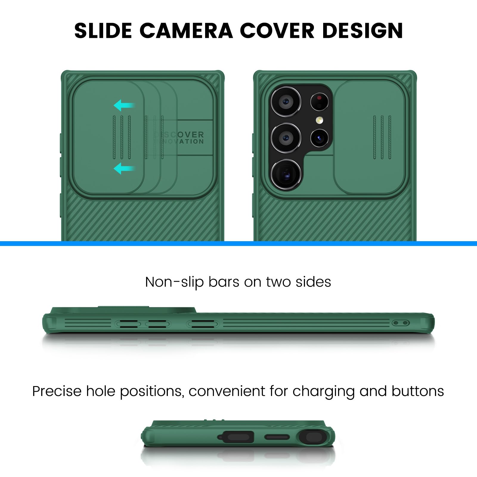 Foto 3 pulgar | Funda De Teléfono Nillkin Camshield Pro Para Samsung Galaxy S24 Ultra - Venta Internacional.