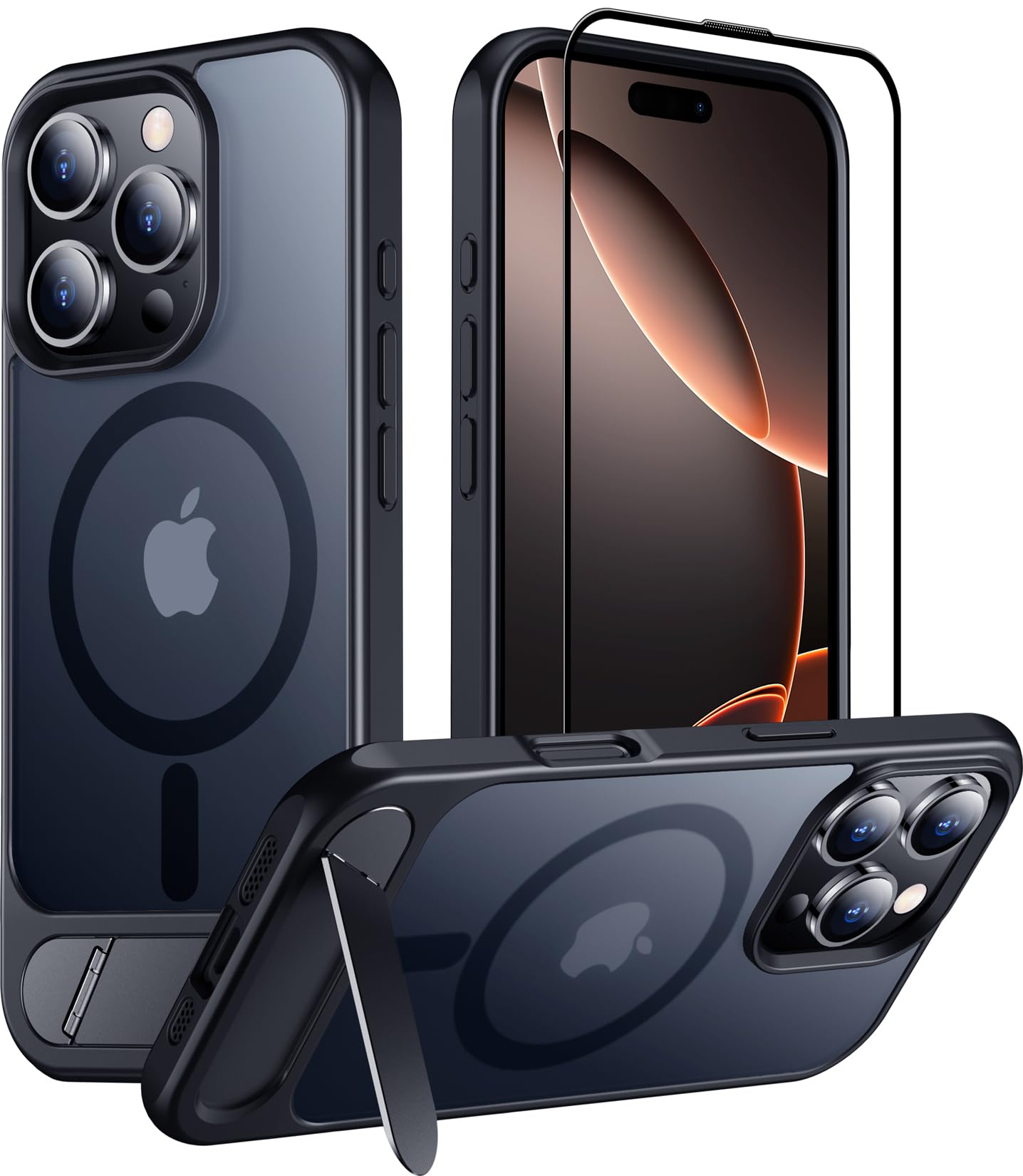 Foto 2 pulgar | Funda De Teléfono Temdan Magnetic Compatible Con Iphone 16 Pro Max - Venta Internacional.