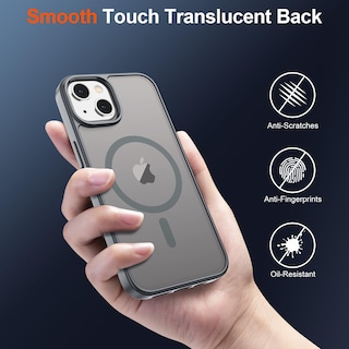 Foto 6 | Funda Magnética Supfine Para Iphone 14/13 Con Magsafe Gray - Venta Internacional.