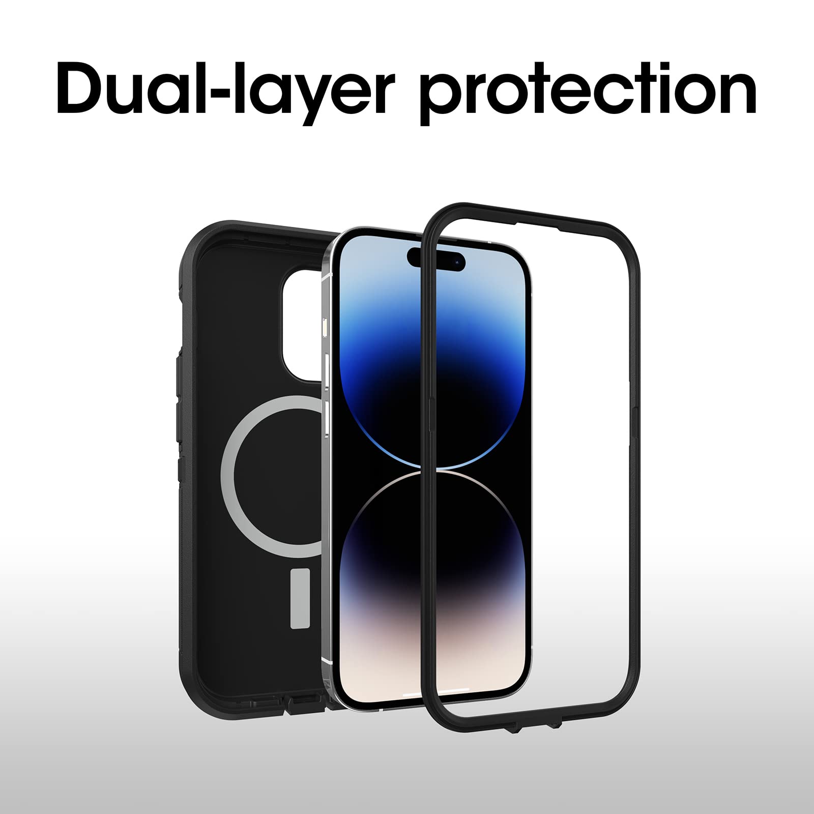 Foto 4 pulgar | Funda Otterbox Defender Series Xt Para Iphone 14 Pro Max Negra - Venta Internacional.