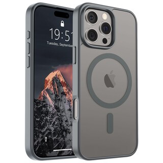 Foto 1 | Funda Magnética Supfine Para Iphone 16 Pro Max Gris - Venta Internacional.