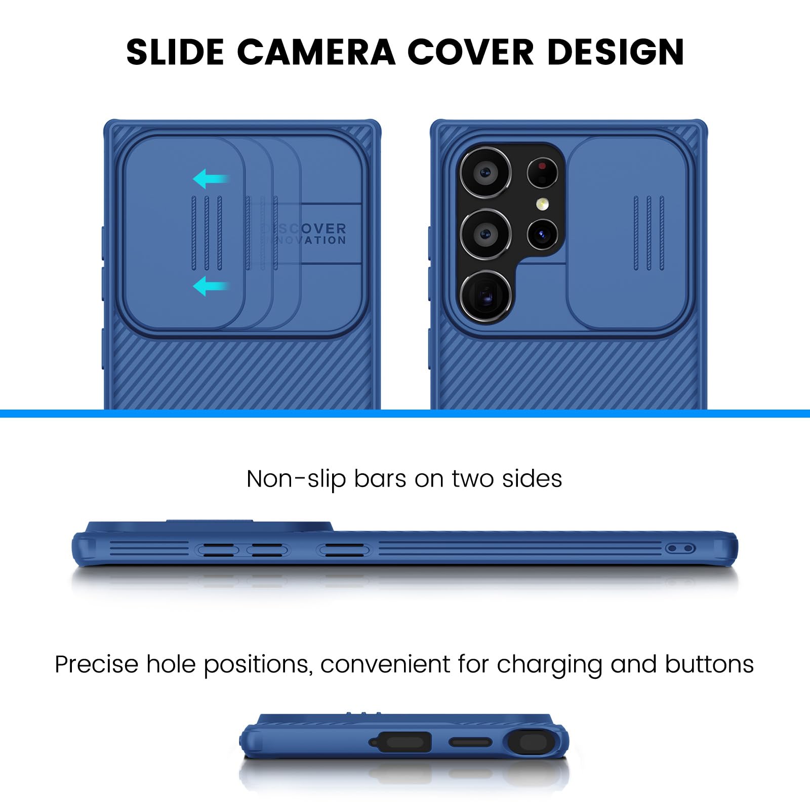 Foto 3 pulgar | Funda De Teléfono Nillkin Camshield Pro Para Samsung Galaxy S24 Ultra - Venta Internacional.