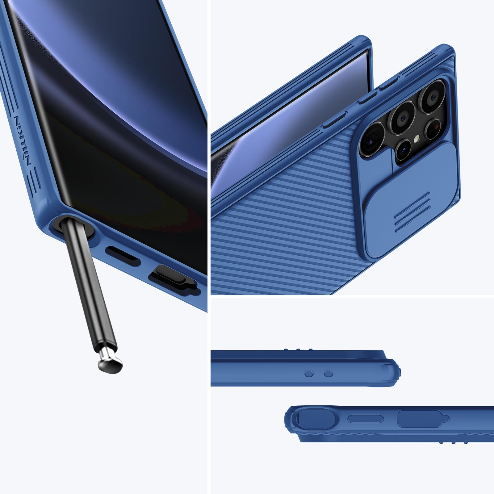 Foto 7 pulgar | Funda De Teléfono Nillkin Camshield Pro Para Samsung Galaxy S24 Ultra - Venta Internacional.