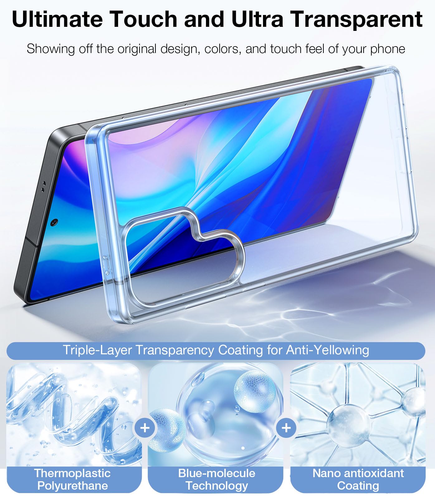Foto 2 | Funda De Teléfono Torras A Prueba De Golpes Para Samsung Galaxy S25 Ultra - Venta Internacional.