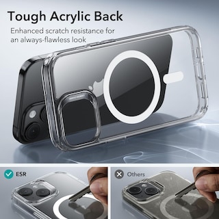 Foto 6 | Funda De Teléfono Esr Para Iphone 15 Plus Con Magsafe, Transparente - Venta Internacional.
