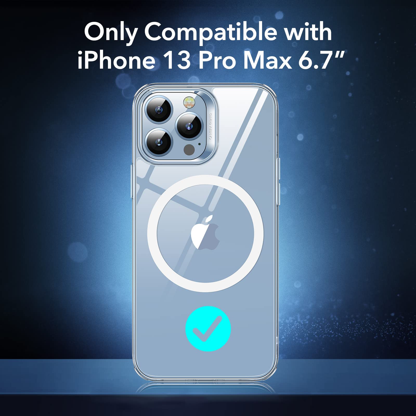 Foto 2 | Funda De Teléfono Esr Para Iphone 13 Pro Max Con Magsafe Clear - Venta Internacional.