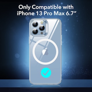 Foto 2 | Funda De Teléfono Esr Para Iphone 13 Pro Max Con Magsafe Clear - Venta Internacional.
