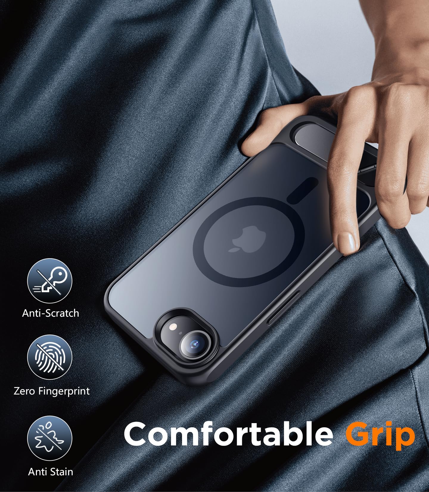 Foto 8 pulgar | Funda Magnética Temdan Compatible Con Iphone 16e 6.1 2025 - Venta Internacional.