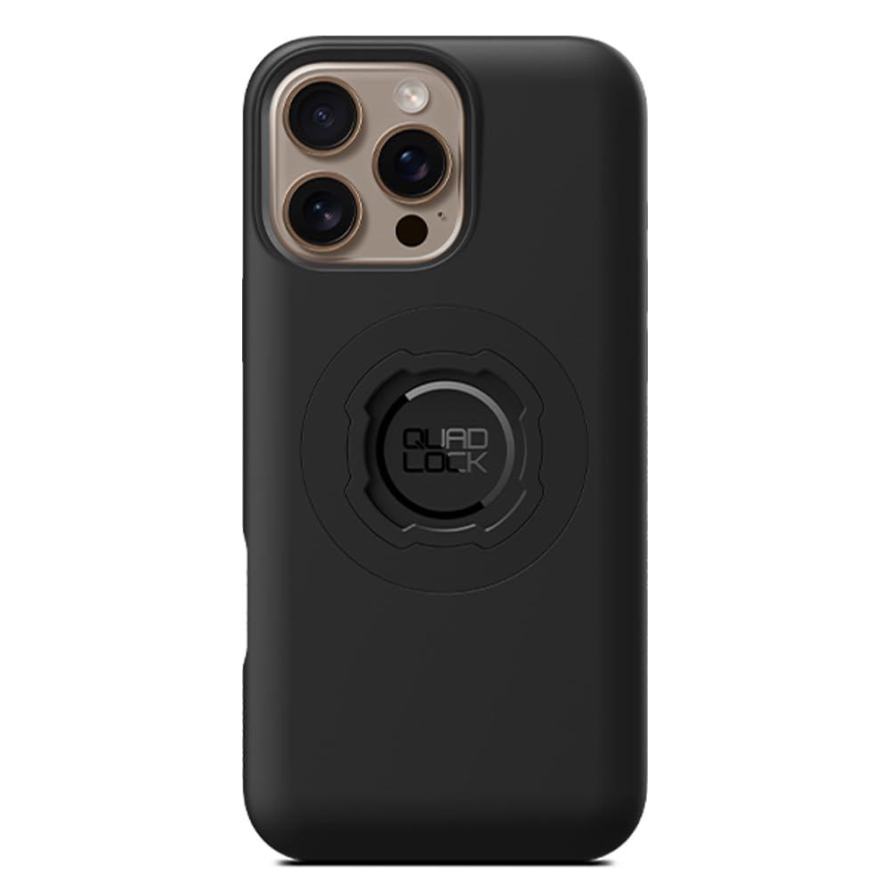 Funda De Teléfono Quad Lock Mag Para Iphone 16 Pro Max Negra - Venta Internacional.