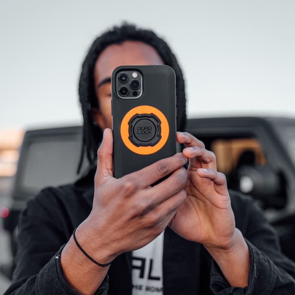 Foto 7 pulgar | Funda De Teléfono Quad Lock Mag Para Iphone 16 Pro Max Negra - Venta Internacional.