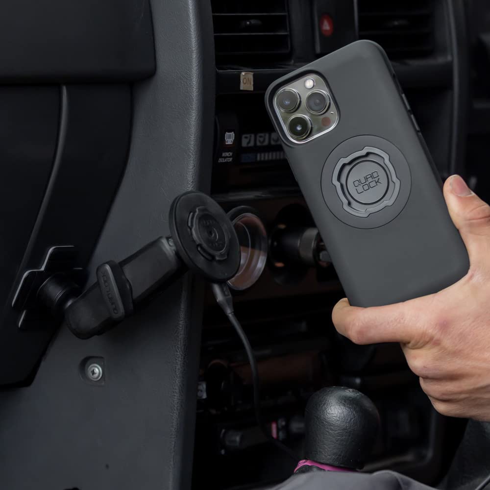 Foto 8 pulgar | Funda De Teléfono Quad Lock Mag Para Iphone 16 Pro Max Negra - Venta Internacional.