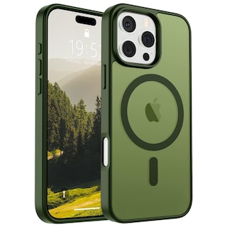 Foto 1 | Funda Magnética Supfine Para Iphone 16 Pro Max Green - Venta Internacional.