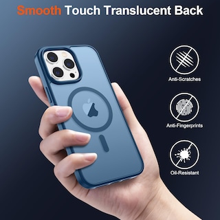 Foto 6 | Funda Magnética Supfine Para Iphone 13 Pro Max Deep Blue - Venta Internacional.