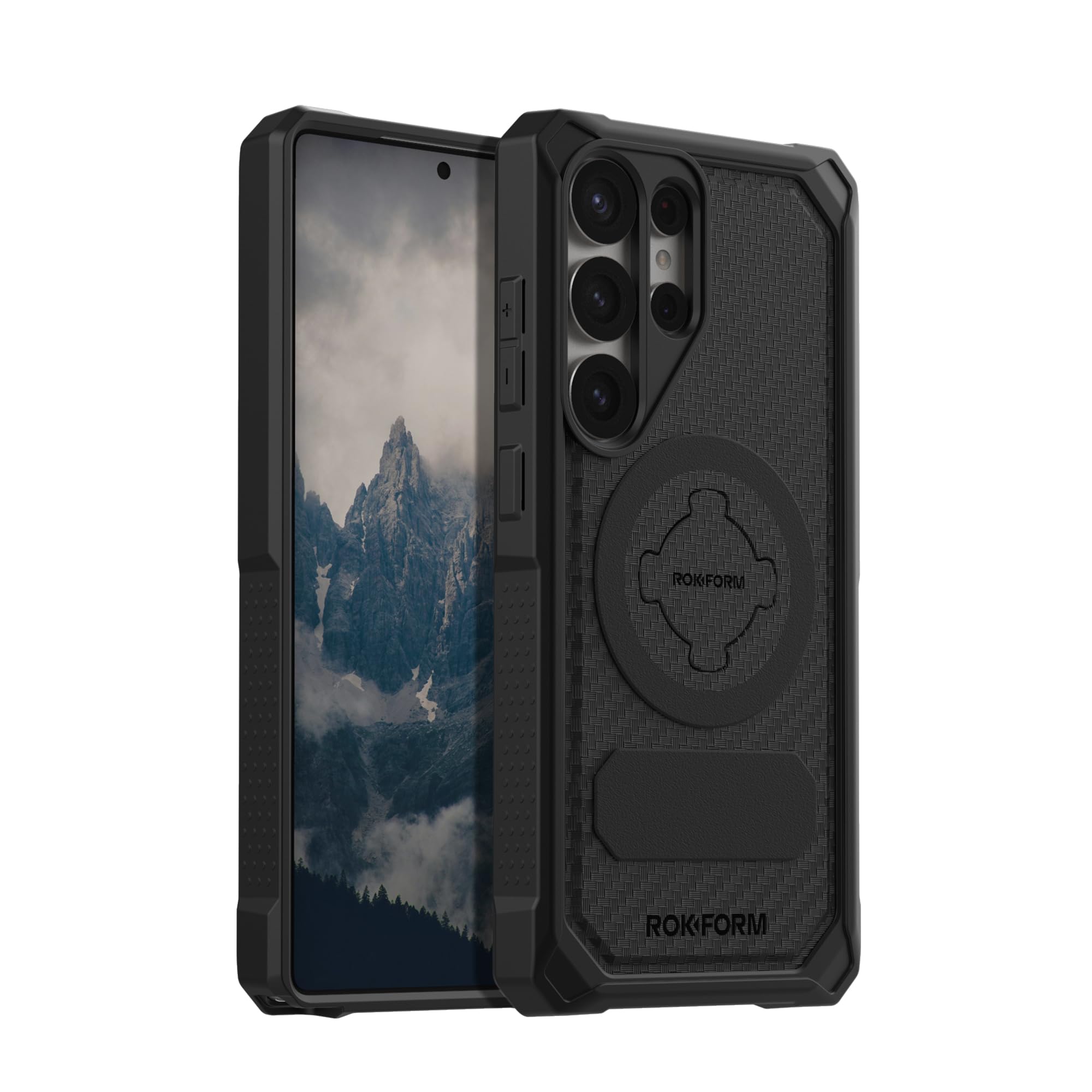Funda Rokform Rugged Para Samsung Galaxy S25 Ultra, Color Negro - Venta Internacional.