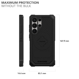 Foto 7 | Funda Rokform Rugged Para Samsung Galaxy S25 Ultra, Color Negro - Venta Internacional.
