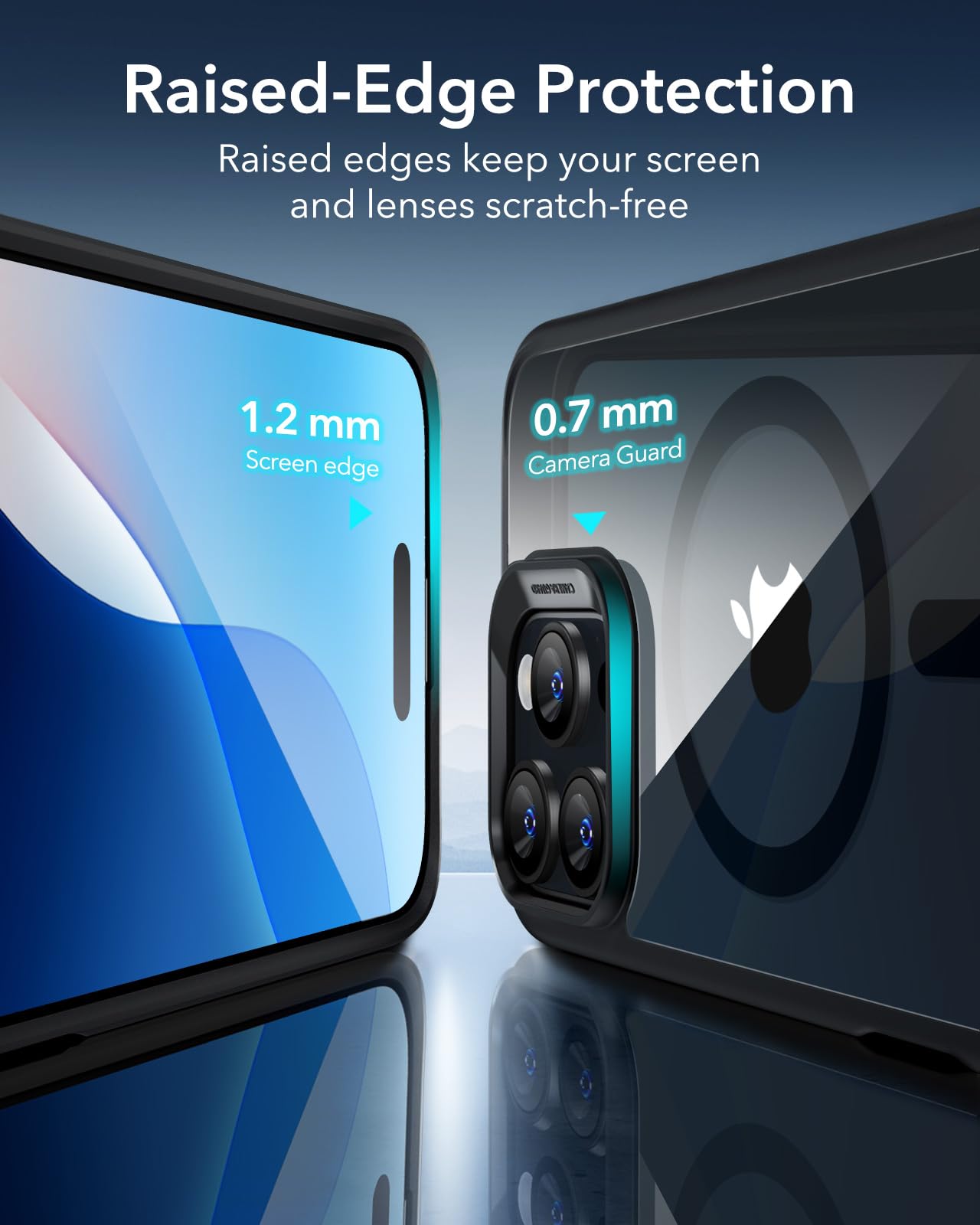 Foto 8 pulgar | Funda Esr Para Iphone 16 Pro Max Con Magsafe Clear Black - Venta Internacional.