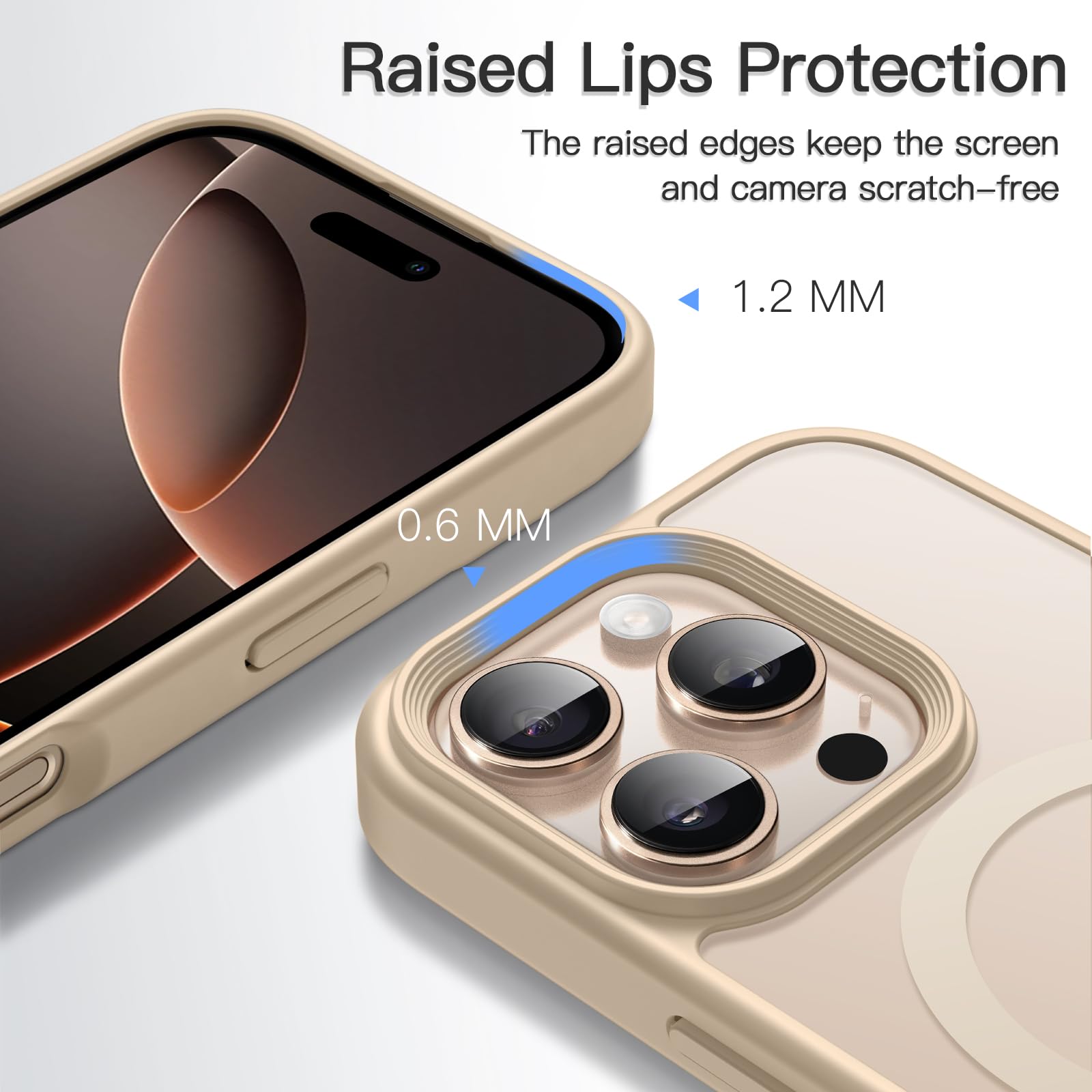 Foto 7 pulgar | Funda Jetech Magnetic Para Iphone 16 Pro De 6.3 Pulgadas Con Magsafe - Venta Internacional.