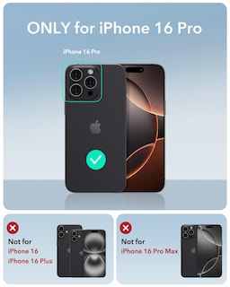 Foto 2 | Funda De Teléfono Esr Para Iphone 16 Pro Con Control De Cámara Transparente - Venta Internacional.