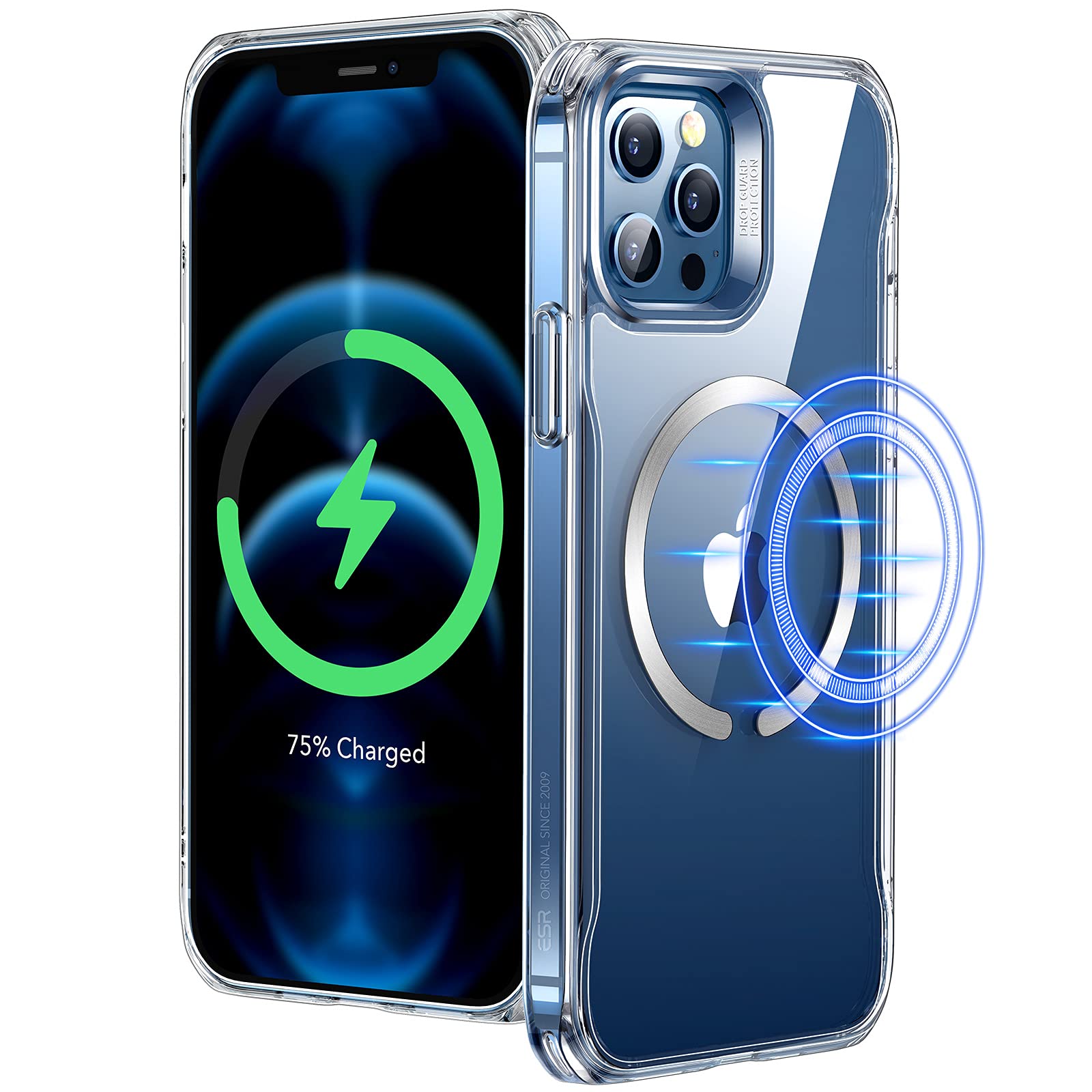 Foto 2 pulgar | Funda De Teléfono Esr Para Iphone 12 Pro Max Con Magsafe Y Halolock - Venta Internacional.