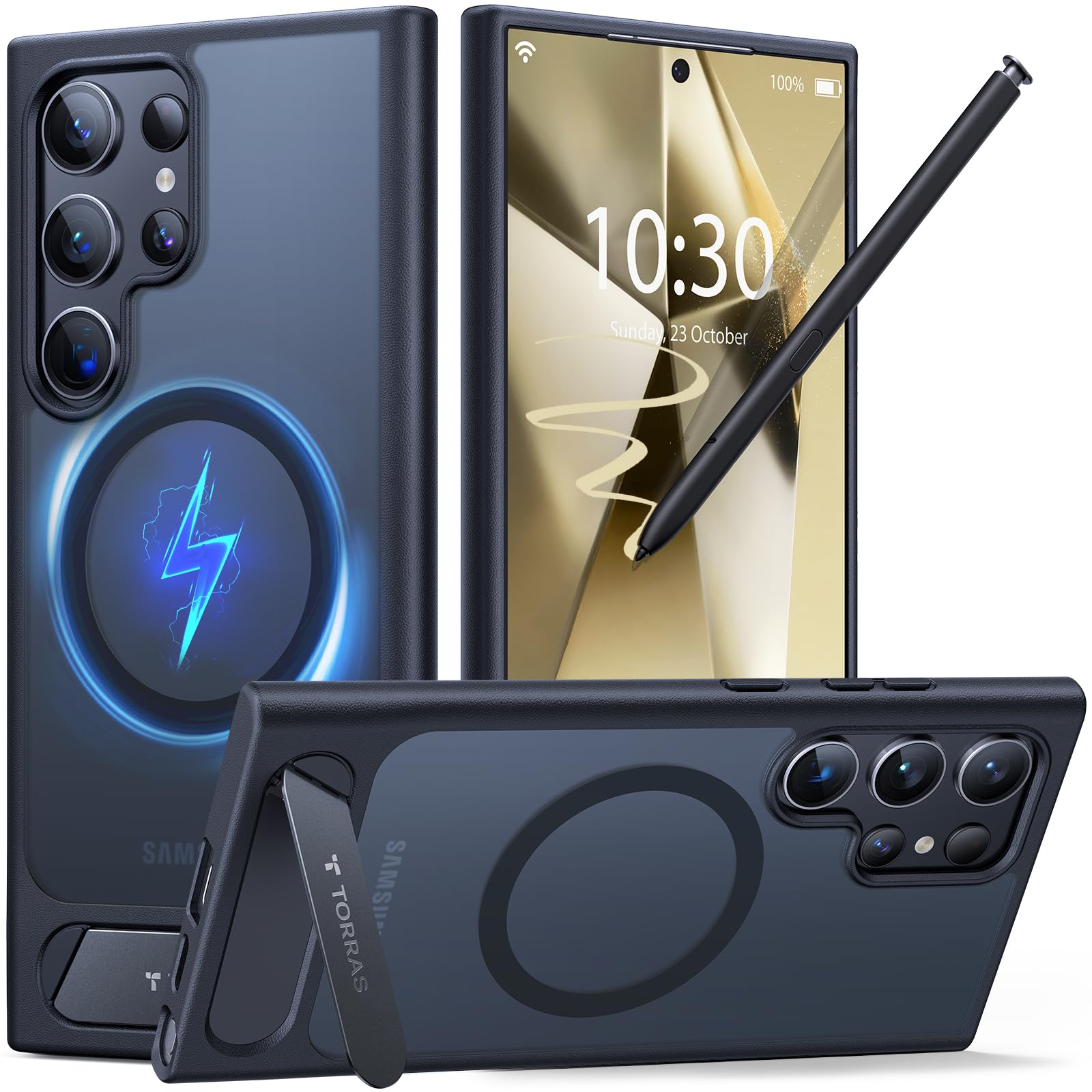 Foto 1 | Funda Para Teléfono Torras, Fuerte Soporte Magnético Para Samsung Galaxy S24 Ultra - Venta Internacional.
