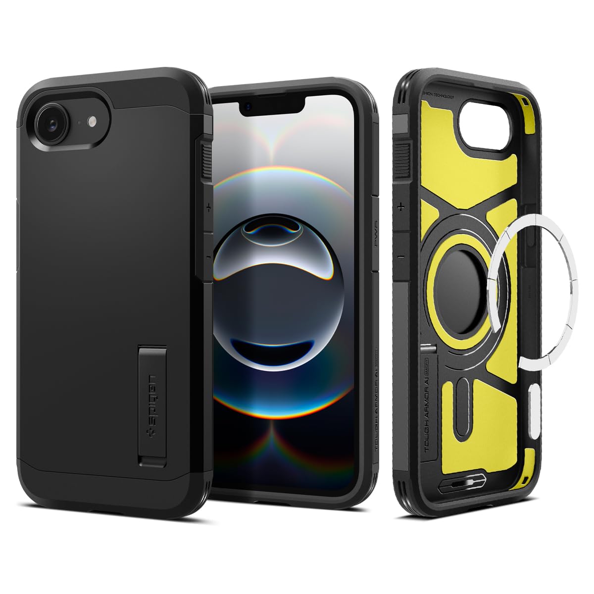 Funda De Teléfono Spigen Tough Armor (ai) Magfit Para Iphone 16e - Venta Internacional.