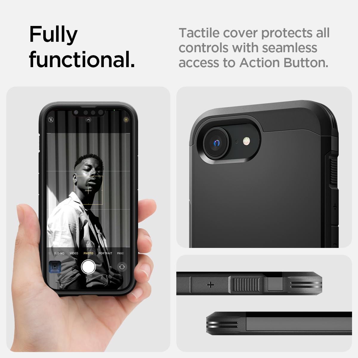 Foto 6 pulgar | Funda De Teléfono Spigen Tough Armor (ai) Magfit Para Iphone 16e - Venta Internacional.