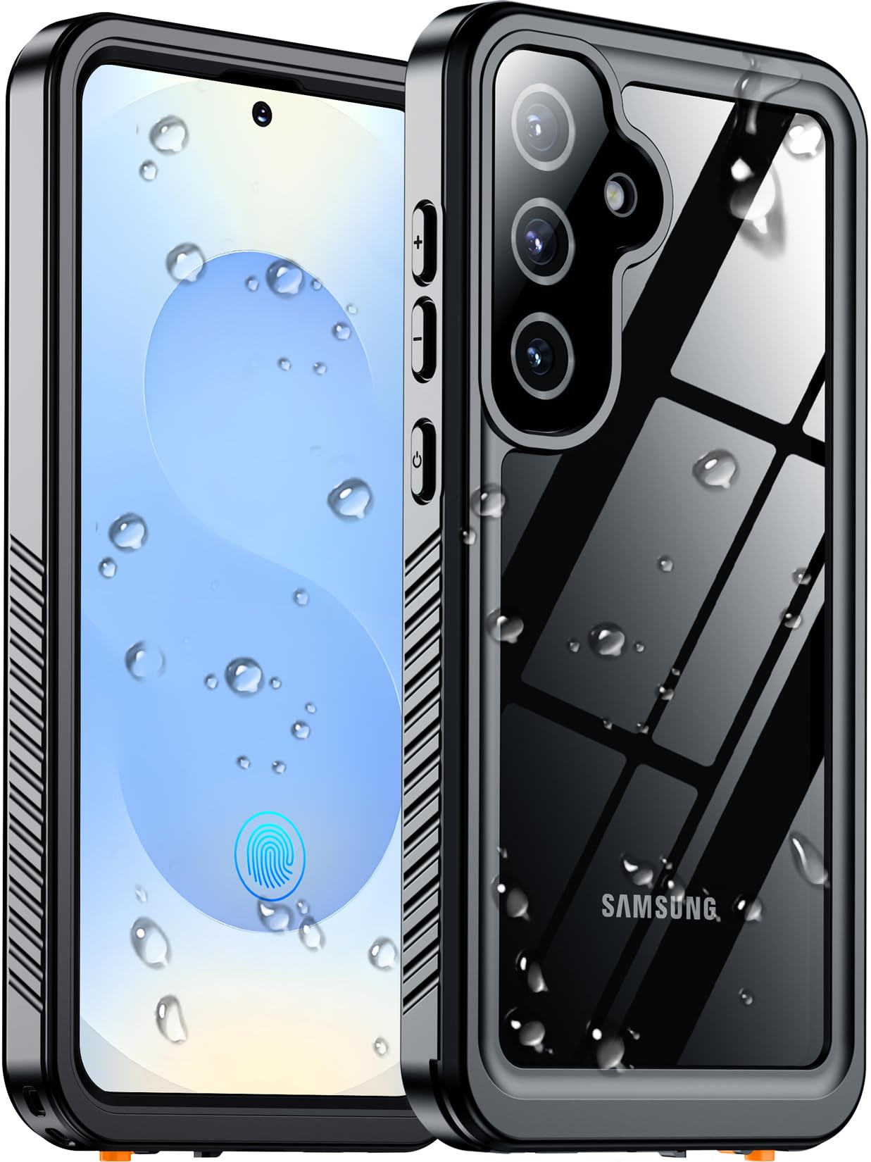 Foto 2 pulgar | Funda De Teléfono Temdan Impermeable Con Lente Para Samsung Galaxy S25 - Venta Internacional.