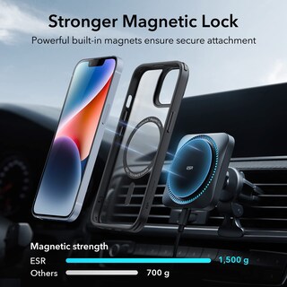 Foto 3 | Funda De Teléfono Esr Para Iphone 14/13 Con Magsafe, Transparente A Prueba De Golpes - Venta Internacional.