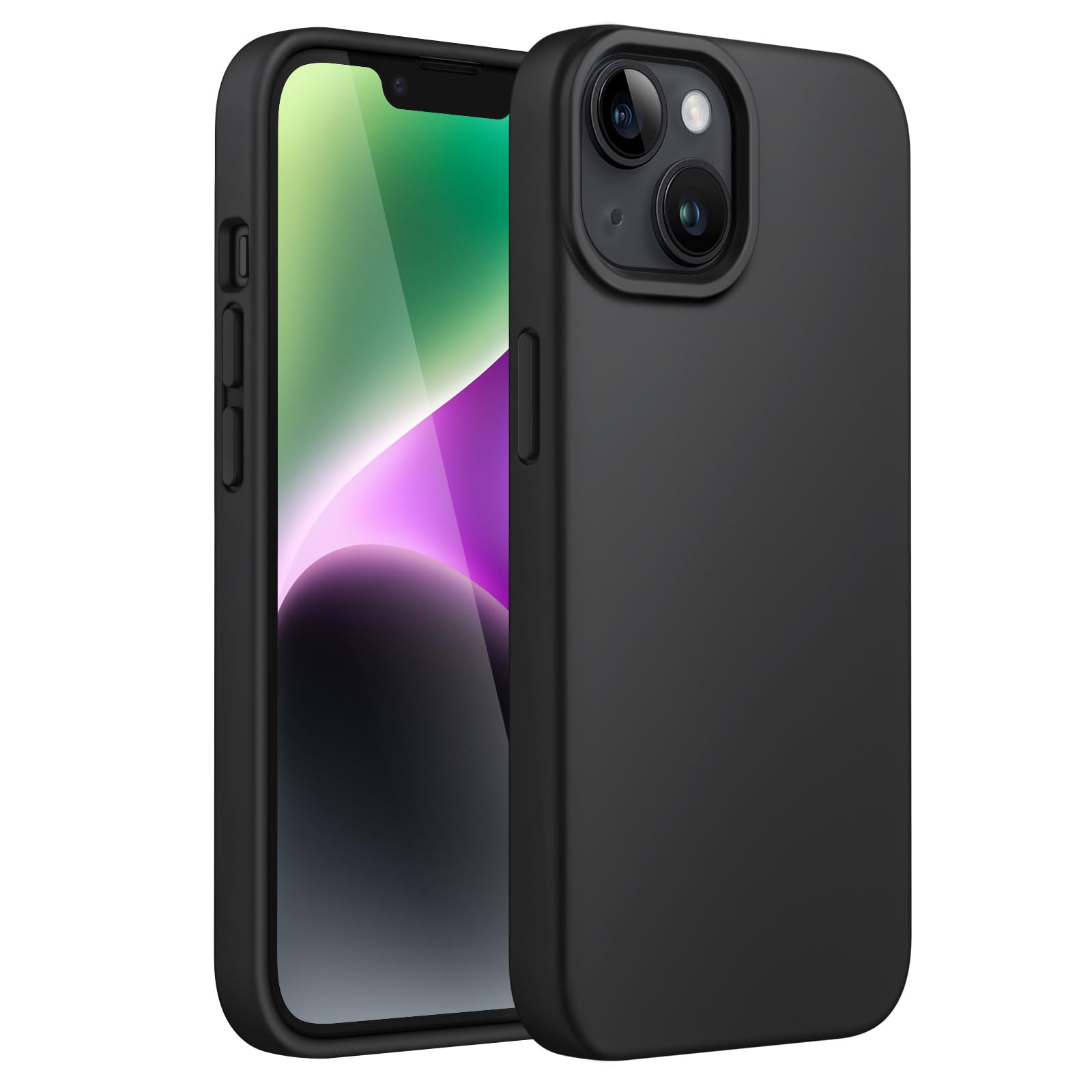 Foto 1 | Funda Jetech Silicone Para Iphone 14 De 6.1 Pulgadas, Color Negro - Venta Internacional.