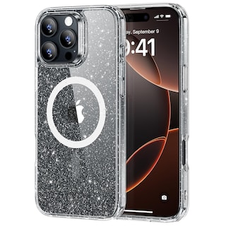 Foto 1 | Funda De Teléfono Esr Para Iphone 16 Pro Max Con Magsafe Clear Shimmer - Venta Internacional.