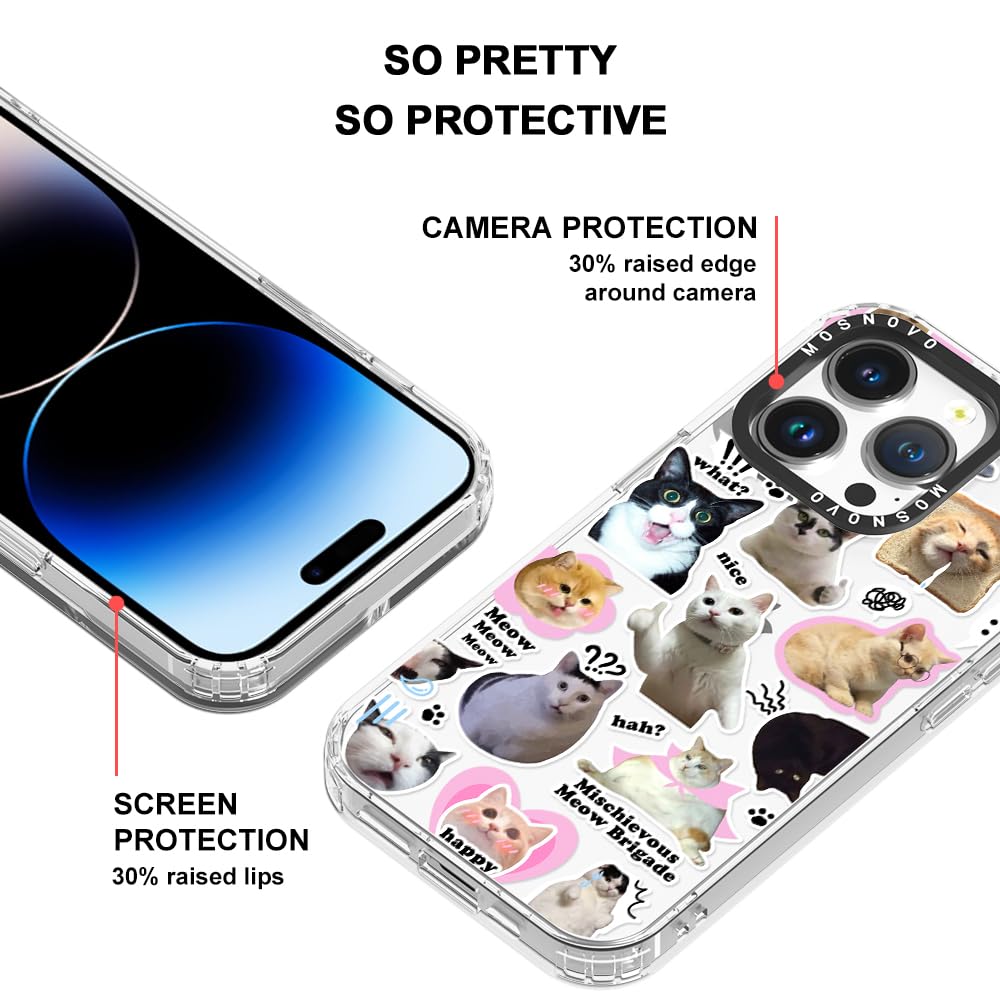 Foto 5 pulgar | Funda De Teléfono Mosnovo Para Iphone 14 Pro Buffertech 2m Drop Clea - Venta Internacional.