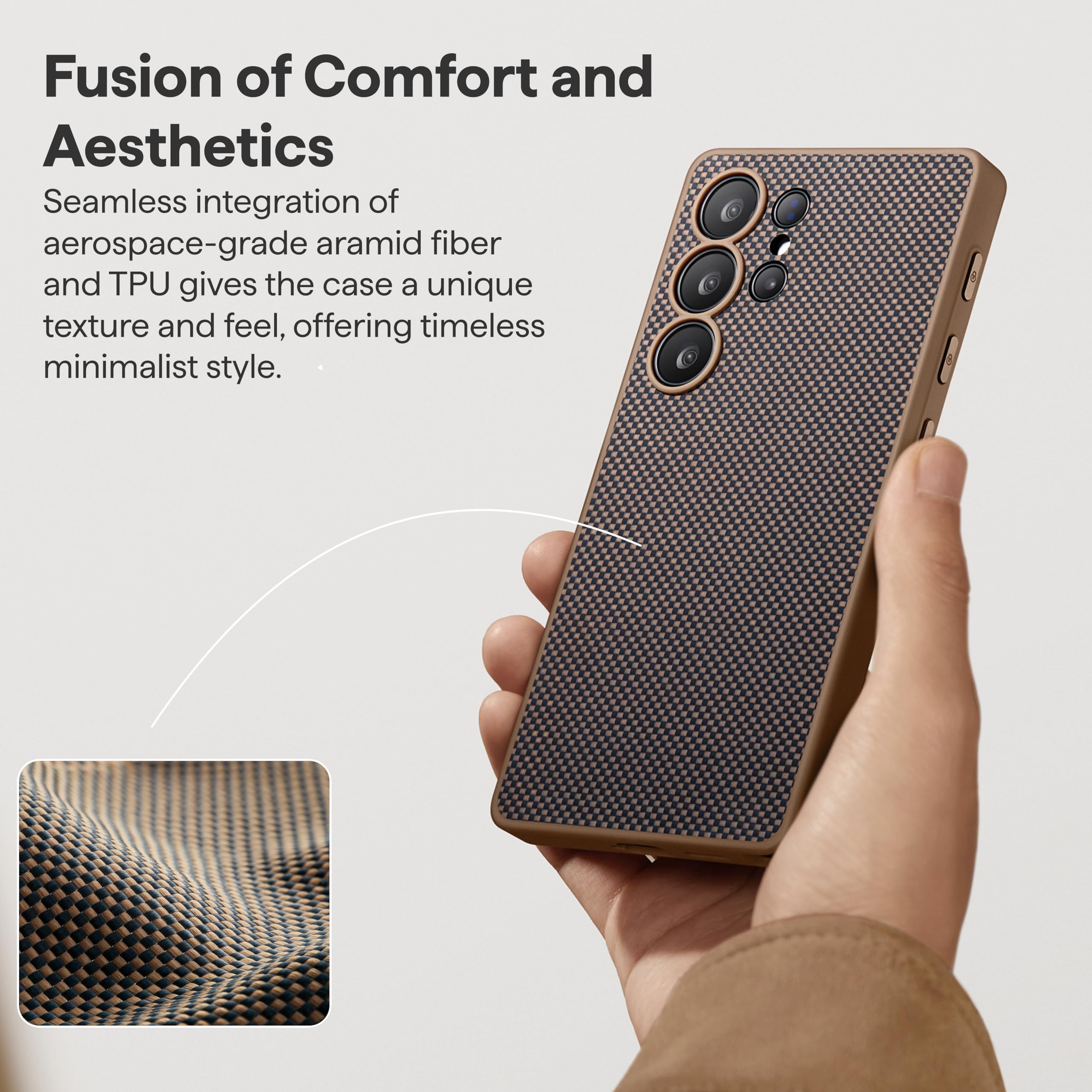 Foto 4 | Funda Pitaka Para Samsung Galaxy S25 Ultra 6.8 Pulgadas, Color Negro Y Dorado - Venta Internacional.