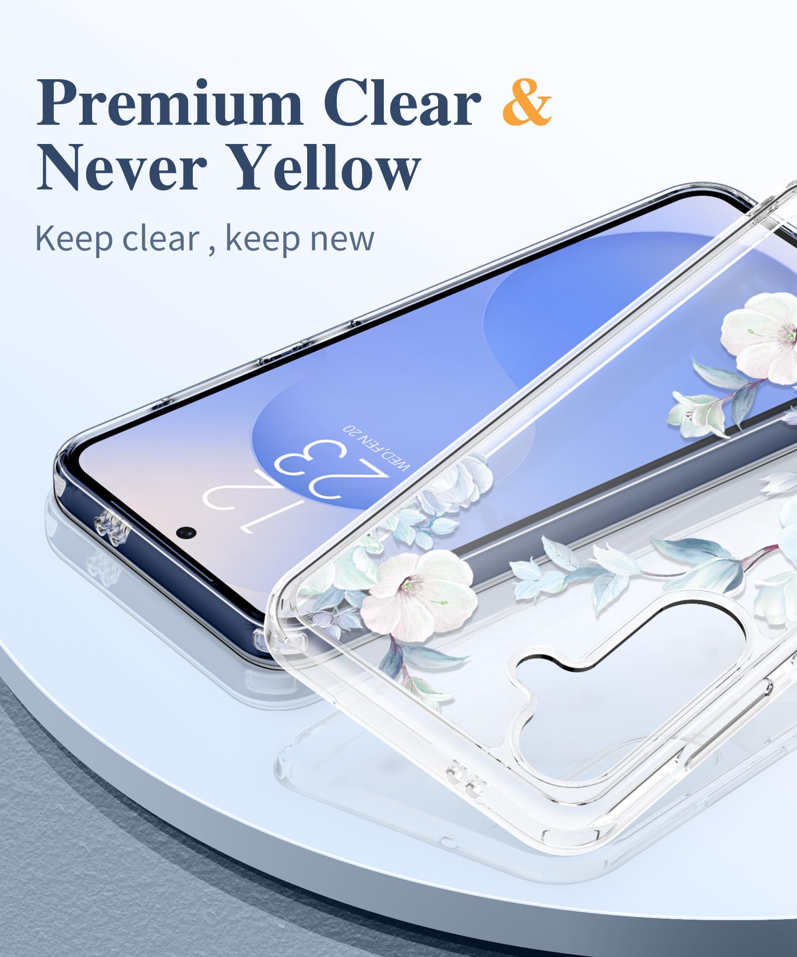 Foto 4 pulgar | Funda De Teléfono Gviewin Para Samsung Galaxy S25 Plus Con Protector - Venta Internacional.
