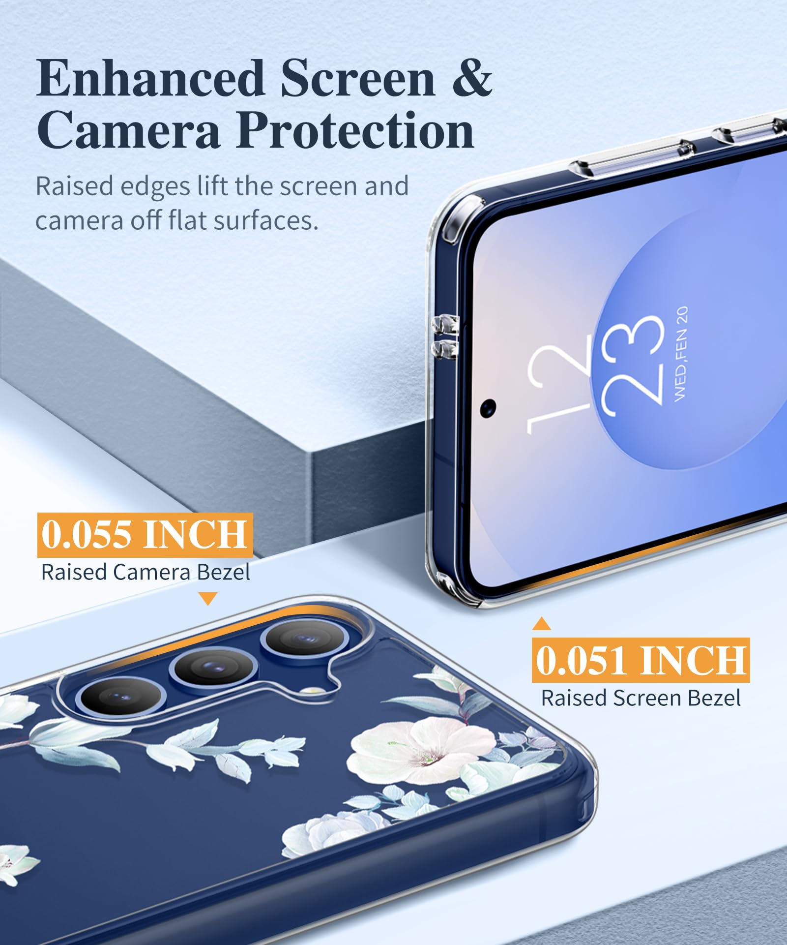 Foto 6 pulgar | Funda De Teléfono Gviewin Para Samsung Galaxy S25 Plus Con Protector - Venta Internacional.