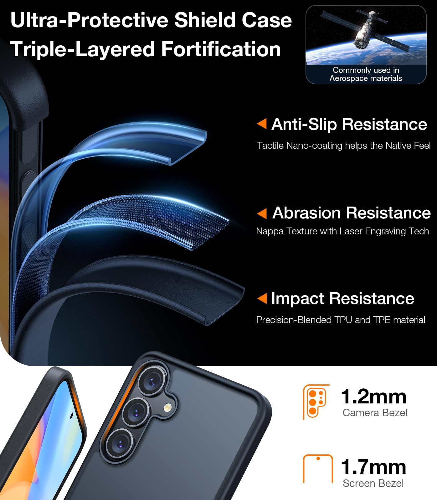 Foto 4 pulgar | Funda De Teléfono Torras Guardian A Prueba De Golpes Para Samsung Galaxy S25 - Venta Internacional.