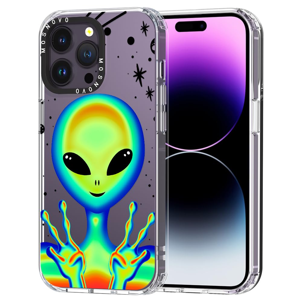Foto 1 | Funda De Teléfono Mosnovo Para Iphone 14 Pro Max Buffertech, Tpu Transparente - Venta Internacional.