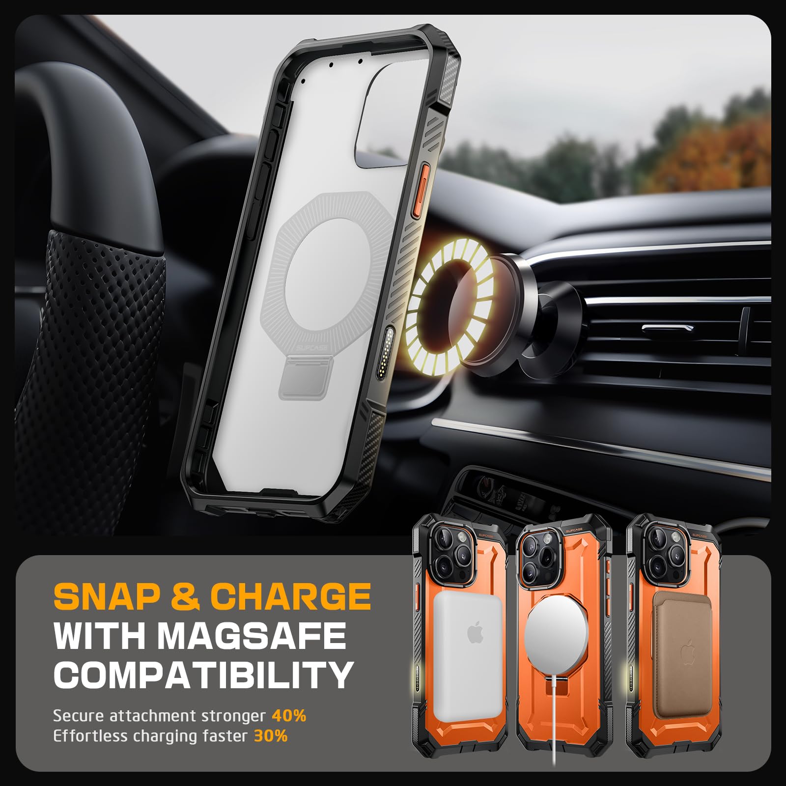 Foto 8 pulgar | Funda Para Teléfono Supcase Unicorn Beetle Grip Para Iphone 16 Pro Max - Venta Internacional.